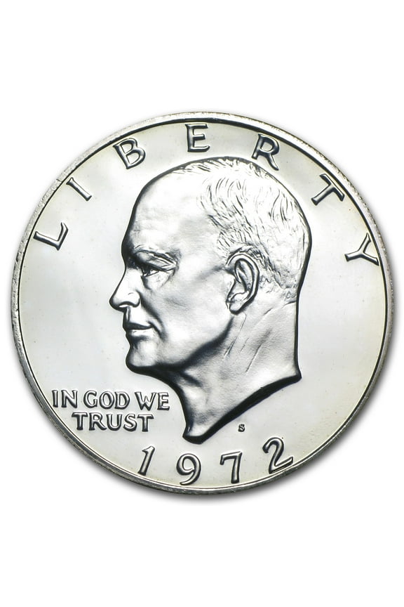 1972-S 40% Silver Eisenhower Dollar Gem Proof