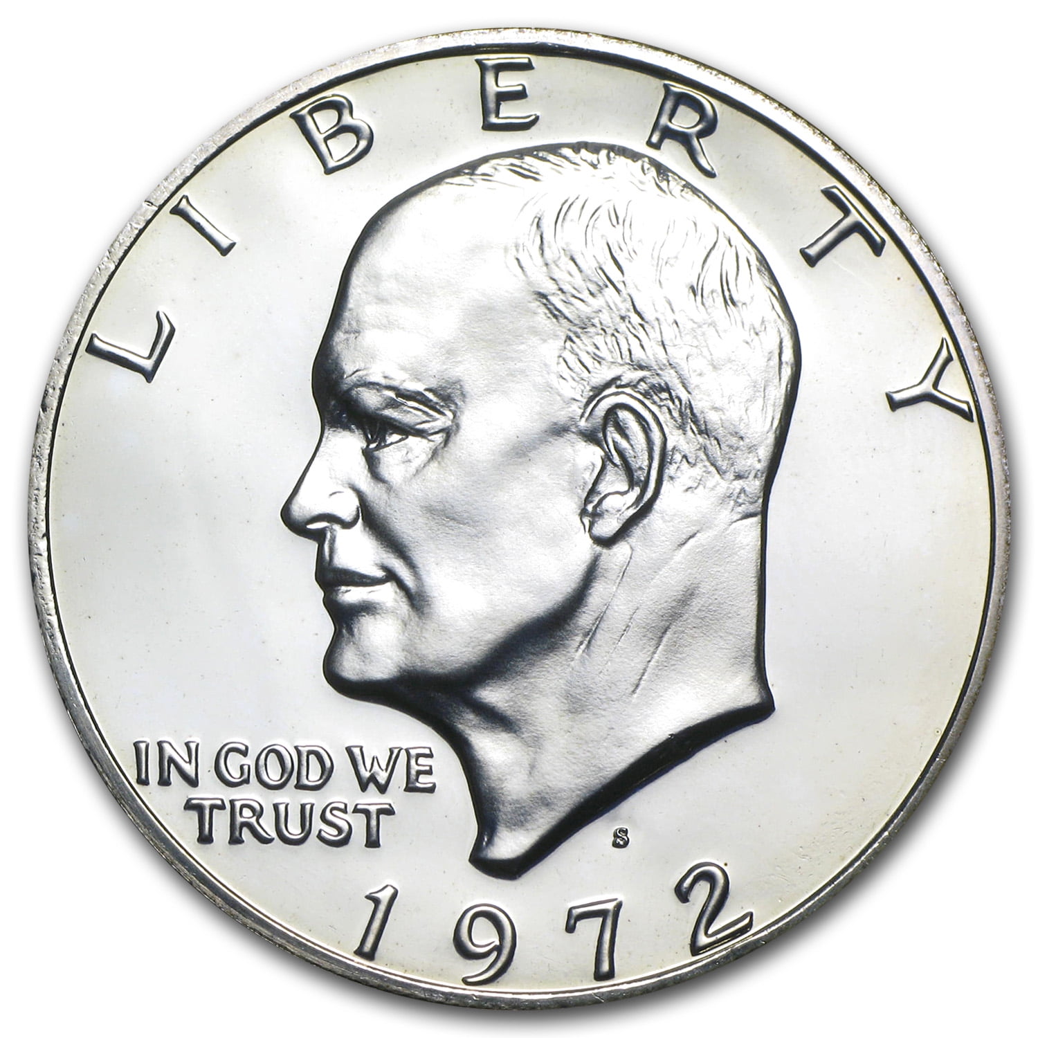 1972 S 40 Silver Eisenhower Dollar Gem Proof Walmart 1972-s-40-silver-eisenhower-dollar-gem-proof-walmart