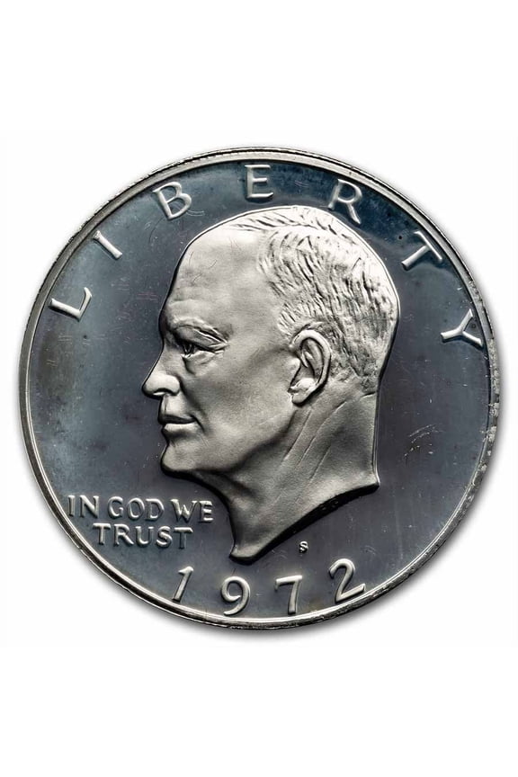 1972-S 40% Silver Eisenhower Dollar Proof (Mint Sealed)