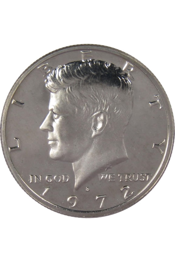 1972 S Kennedy Half Dollar Choice Proof 50c US Coin Collectible