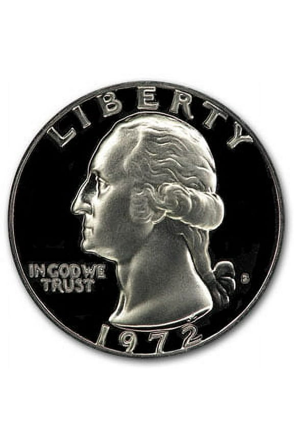 1972-S Washington Quarter Gem Proof