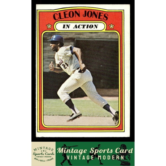1972 Topps Cleon Jones #32
