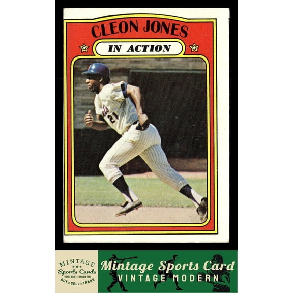 1972 Topps Cleon Jones #32