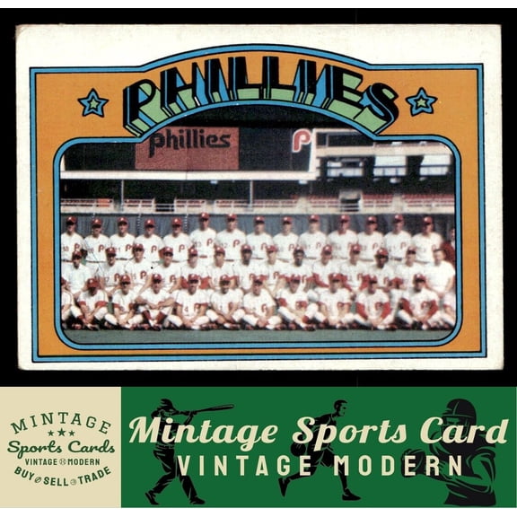 1972 Topps Philadelphia Phillies #397 Baseball Card