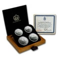 thumbnail image 1 of 1973-1976 Canada 4-Coin Silver Montreal Olympics Proof Set, 1 of 4