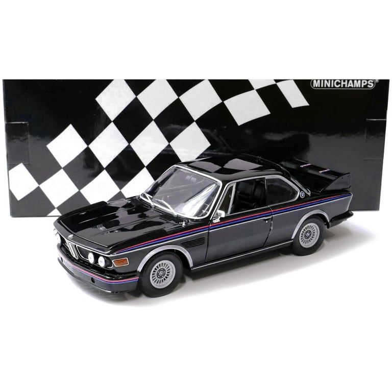 早割 旅行 Black CSL 3.0 BMW 1973 with Limited Stripes Blue and Red 乗用車