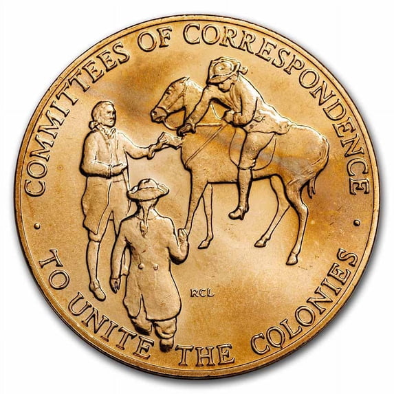 1973 Bicentennial Commemorative Medal: Adams & Henry (Bronze)