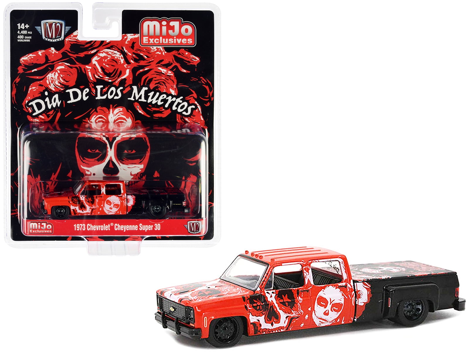 1973 Chevrolet Cheyenne Super 30 Pickup Truck Red & Black w