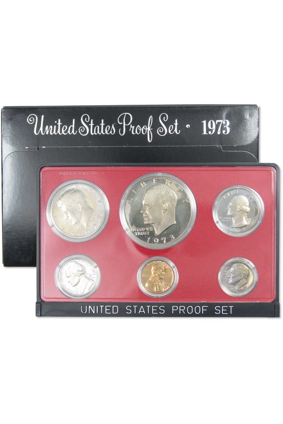 1973 Clad Proof Set U.S. Mint Original Government Packaging OGP