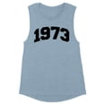 thumbnail image 1 of 1973 College Style Women's Muscle Tank Large Stonewash Denim, 1 of 5