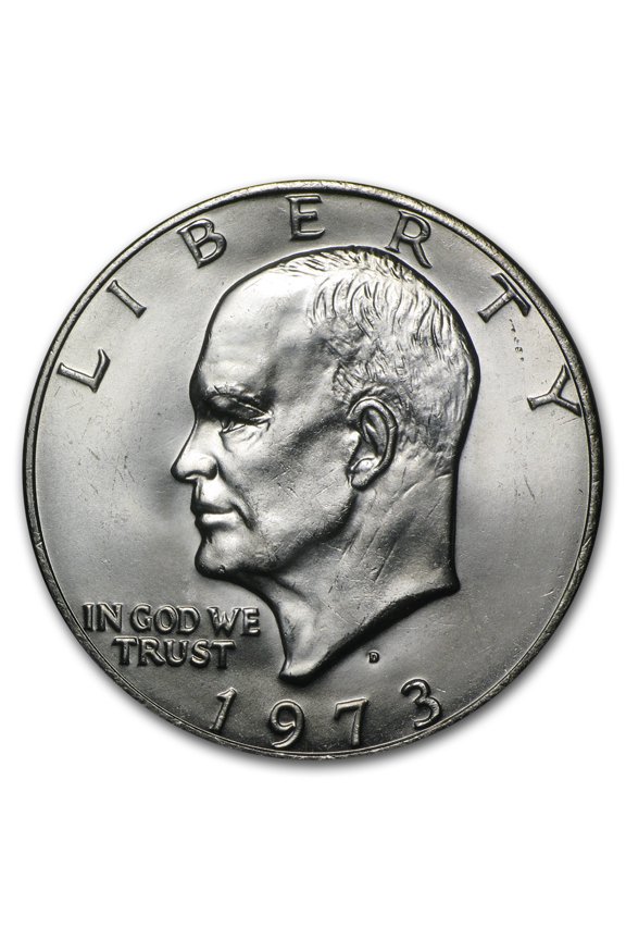1973-D Clad Eisenhower Dollar BU