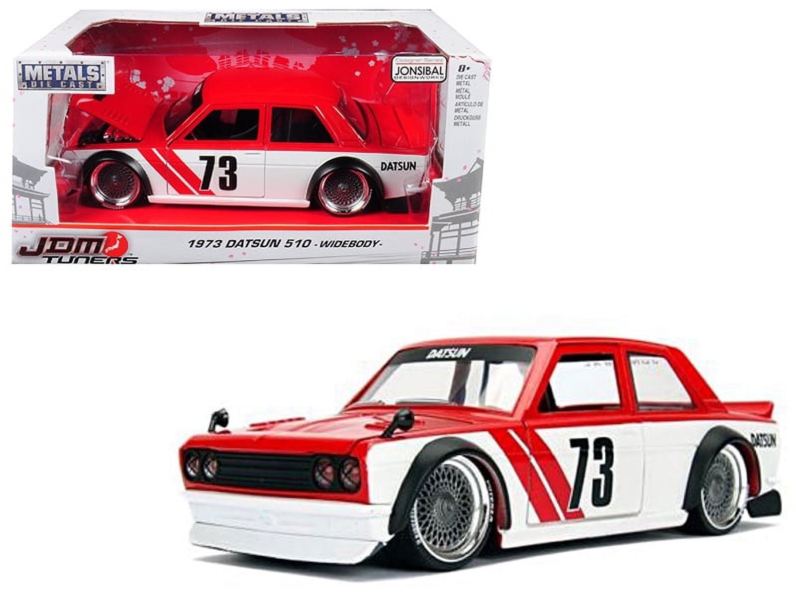 即決送料無料 Jada Toys 1973 DATSUN 510 & 1972 DATSUN 240Z 2