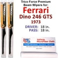 thumbnail image 1 of 1973 Ferrari Dino 246 GTS Performance Beam Wipers (Set of 2), 1 of 4