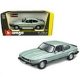 thumbnail image 1 of 1973 Ford Capri Light Green Metallic 1/24 Diecast Model Car by Bburago, 1 of 1
