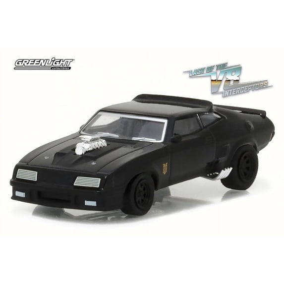 1973 Ford Falcon XB, Last of V8 Interceptors, Pitch Black - Greenlight 44770 - 1/64 Scale Diecast Model Toy Car