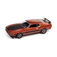 thumbnail image 1 of 1973 Ford Mustang Mach 1, Copper Metallic Red - Auto World AWSP099/24A - 1/64 scale Diecast Car, 1 of 4