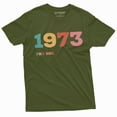 thumbnail image 1 of 1973 Pro Roe Shirt Women's Rights Feminism T-Shirt Pro Choice Supporter Tee Shirt Her Tee (3X-Large Military Green), 1 of 6
