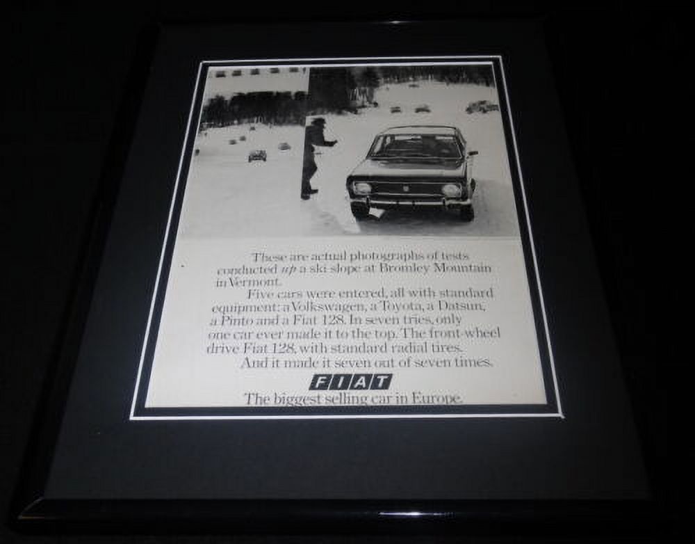 1973 Rector Cadillac 11x14 Framed ORIGINAL Vintage Advertisement