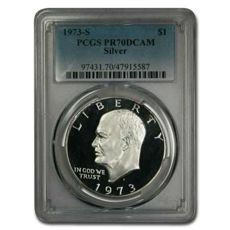 1973-S Silver Eisenhower Dollar PR-70 PCGS