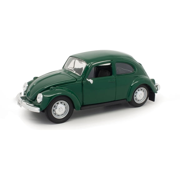 1973 Volkswagen Beetle Hardtop, Green - Showcasts 38926GN - 1/24 Scale Diecast Model Car