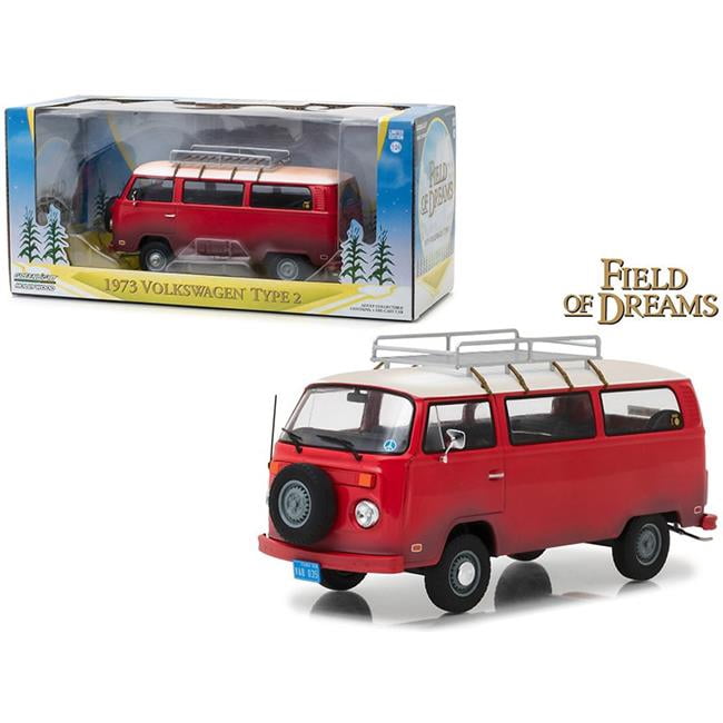1:24 1973 volkswagen type 2 (t2b) bus - field of dreams (1989