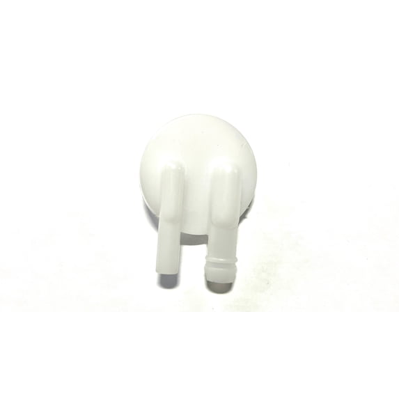 1974-1975, 1980 Radiator Coolant Overflow Bottle Cap, Correct White with 'Engine Coolant Only'
