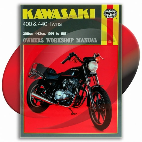 1974-1981 Kawasaki 440 Haynes Repair Manual 281 Shop Service Garage Maintenance