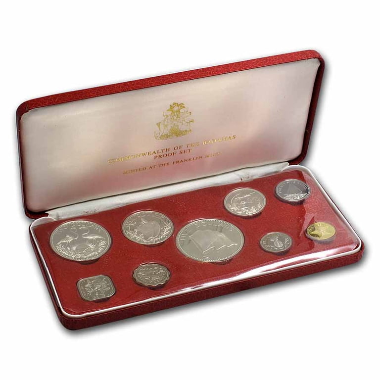 1974 Bahamas 9-Piece Proof Set - Walmart.com