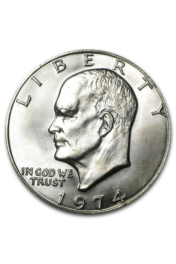 1974 Clad Eisenhower Dollar BU