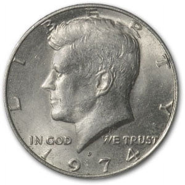 1974-D Kennedy Half Dollar AU (Double Die Obv) - Walmart.com