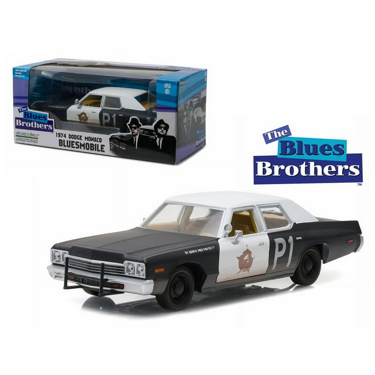 [新品未開封]1974 Dodge Monaco Bluesmobile 限定版 Blues Brothers - 1974 Dodge Monaco Bluesmobile - Walmart.com