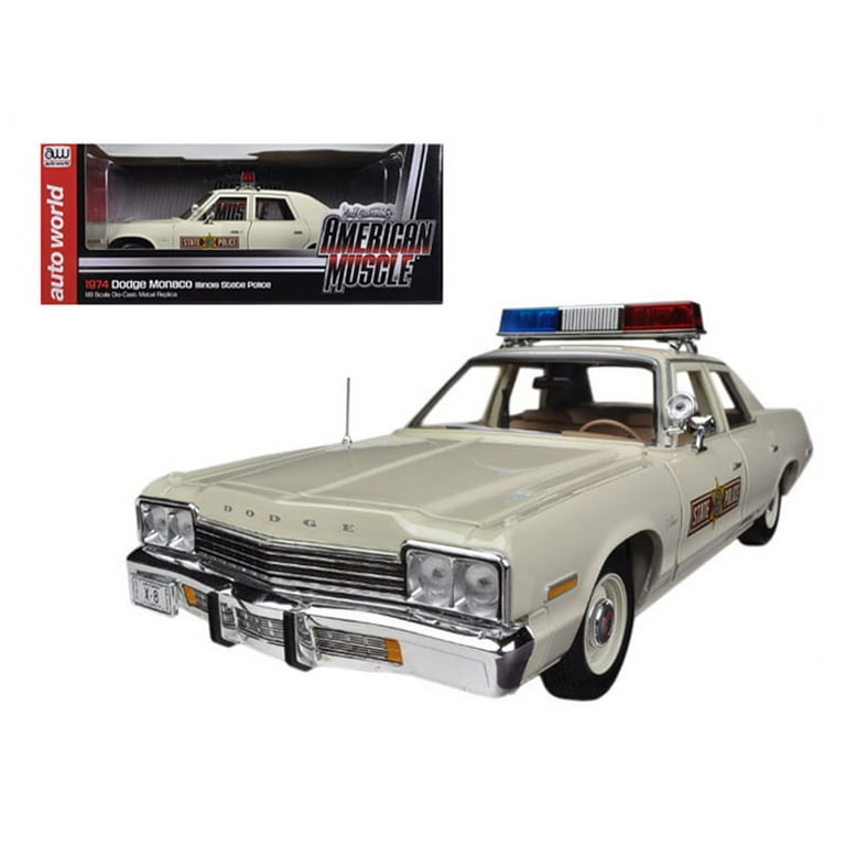 1974 Dodge Monaco Illinois State Police Car Limited to 2000pc 1/18