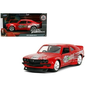 1974 Mazda RX-3 Red with Graphics "Fast & Furious" Series 1/32 Diecast Model Car by Jada