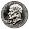 thumbnail image 1 of 1974-S 40% Silver Eisenhower Dollar Proof (Mint Sealed), 1 of 2