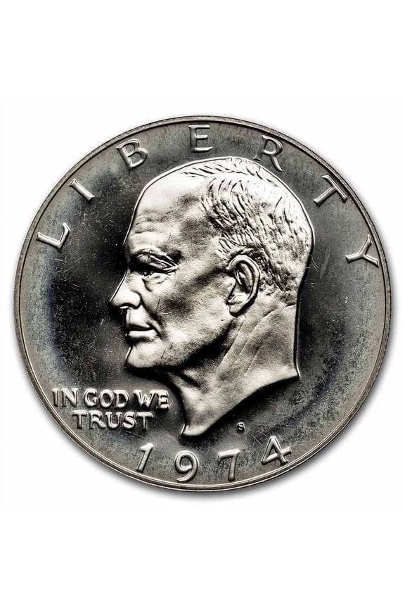 1974-S 40% Silver Eisenhower Dollar Proof (Mint Sealed)