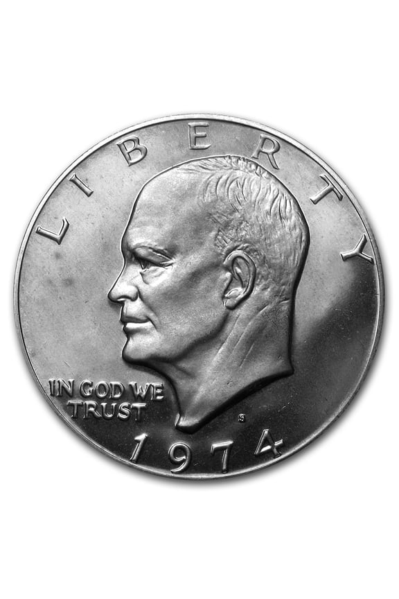 1974-S Clad Eisenhower Dollar Gem Proof