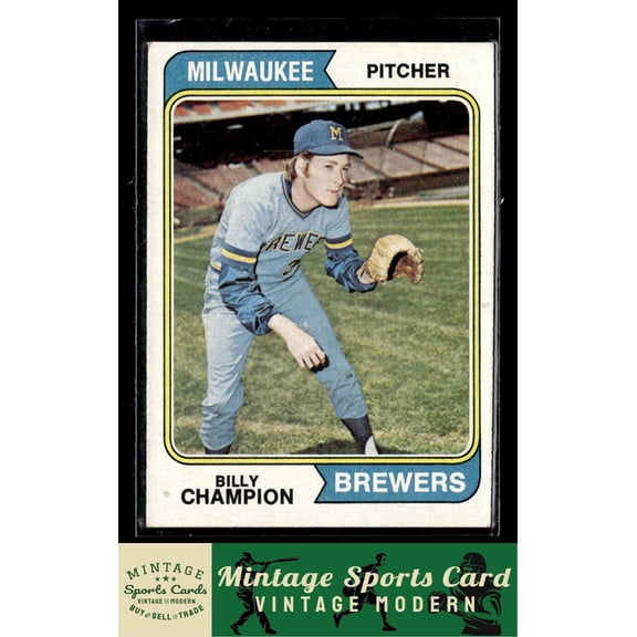 1974 Topps Billy Champion #391