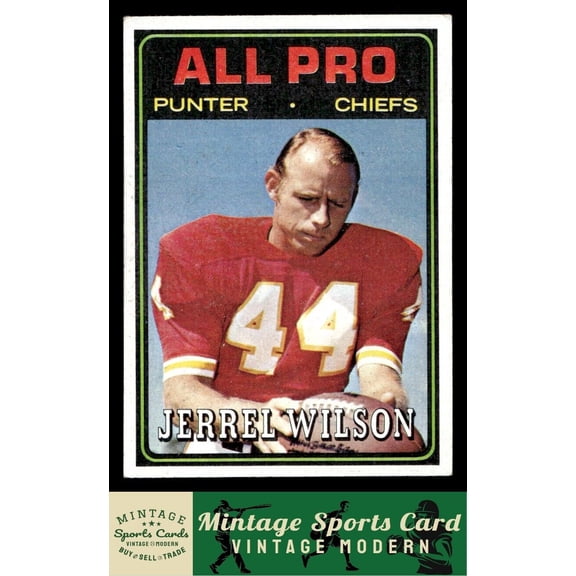 1974 Topps Jerrel Wilson #144 AP