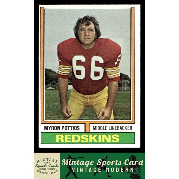 1974 Topps Myron Pottios #484