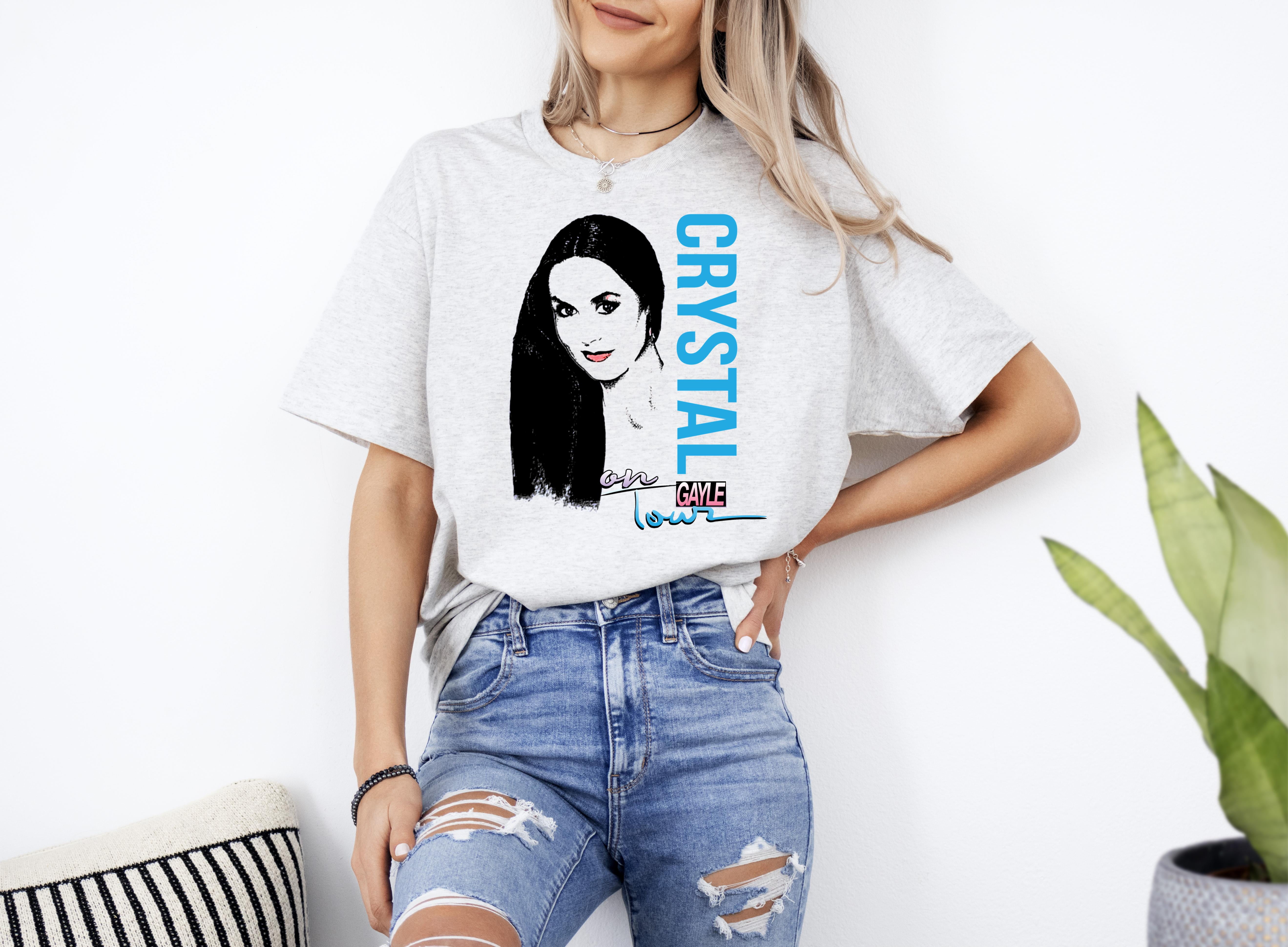 1974 USTEE, New Crystal Gayle Talladega Nights Ricky Bobby T Shirt Up