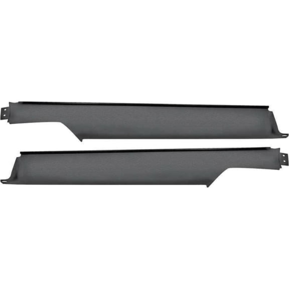 1975-79 Nova/X-Body Rear Lower Quarter Window Interior Moldings Pair Fits select: 1975-1979 CHEVROLET NOVA, 1975-1978 BUICK SKYLARK