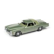 1975 Cadillac Eldorado Hardtop, Lido Green - Auto World AWSP058/24A - 1/64 scale Diecast Model Toy Car