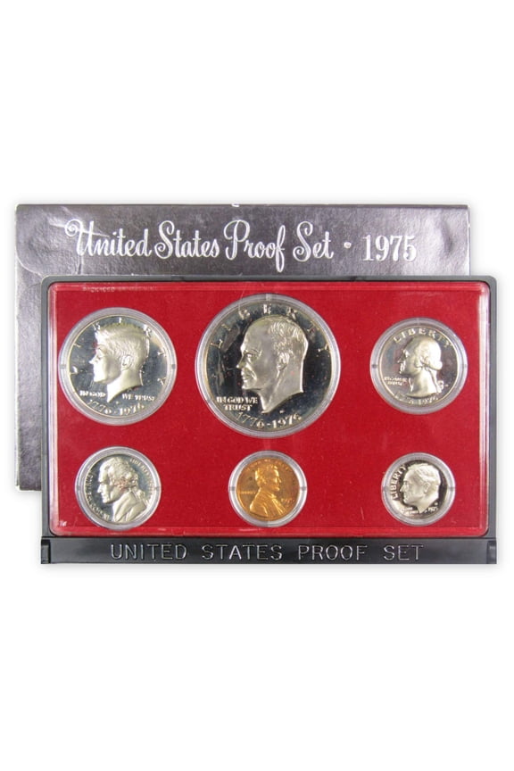 1975 Clad Proof Set U.S. Mint Original Government Packaging OGP