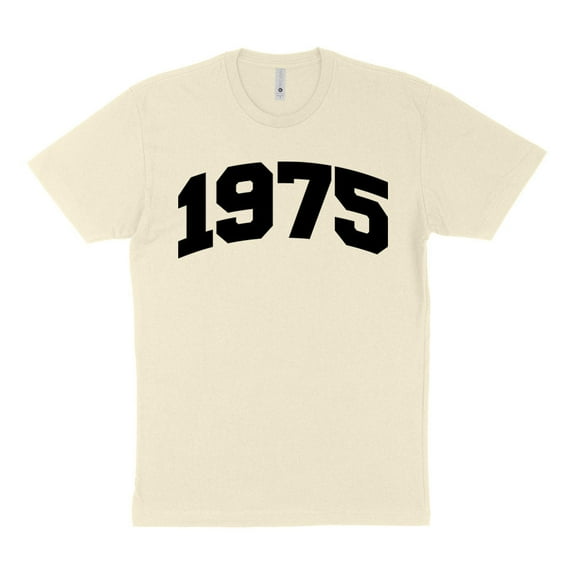 1975 College Style Shirt Unisex X-Small Natural