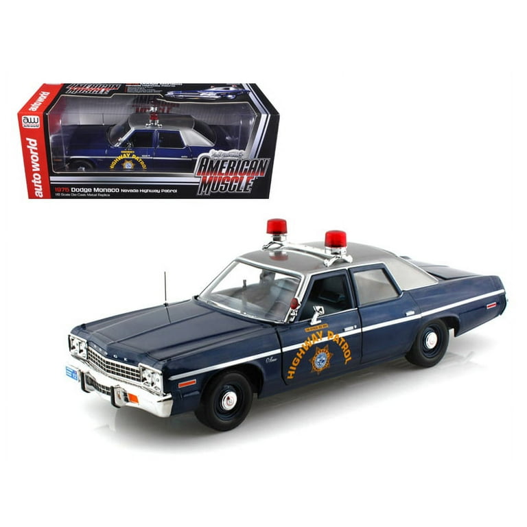 1975 Dodge Monaco Pursuit Nevada State Police High - Walmart.com