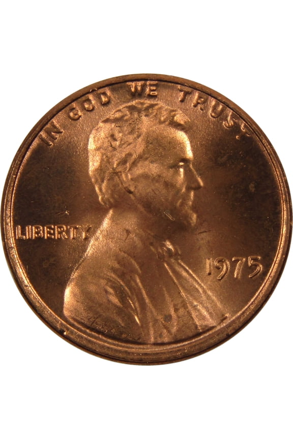 1975 Lincoln Memorial Cent BU Uncirculated Penny 1c Coin