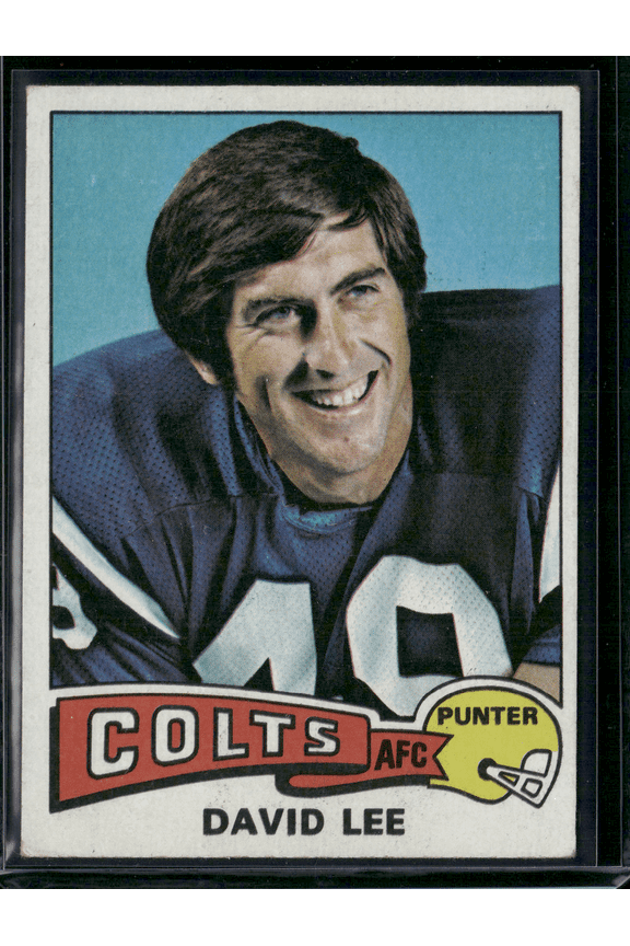 1975 Topps DAVID LEE #361 Light Wrinkles