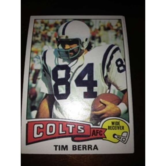 1975 Topps Football Baltimore Colts Team Set 18 Cards NrMt+