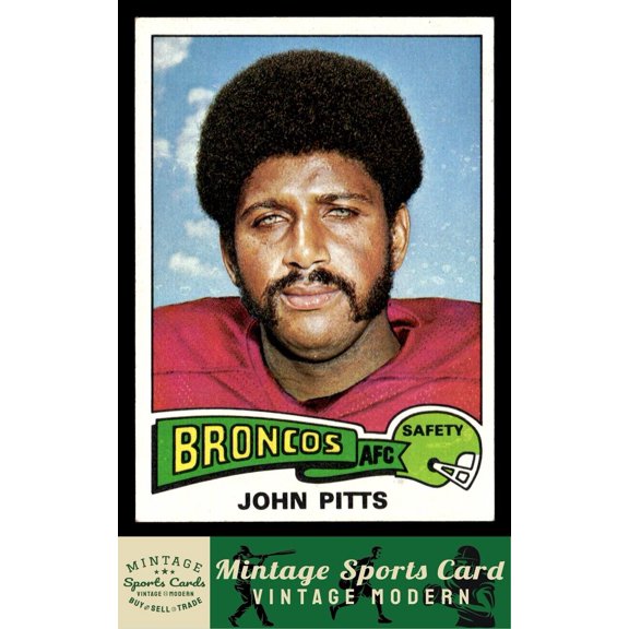 1975 Topps John Pitts #409