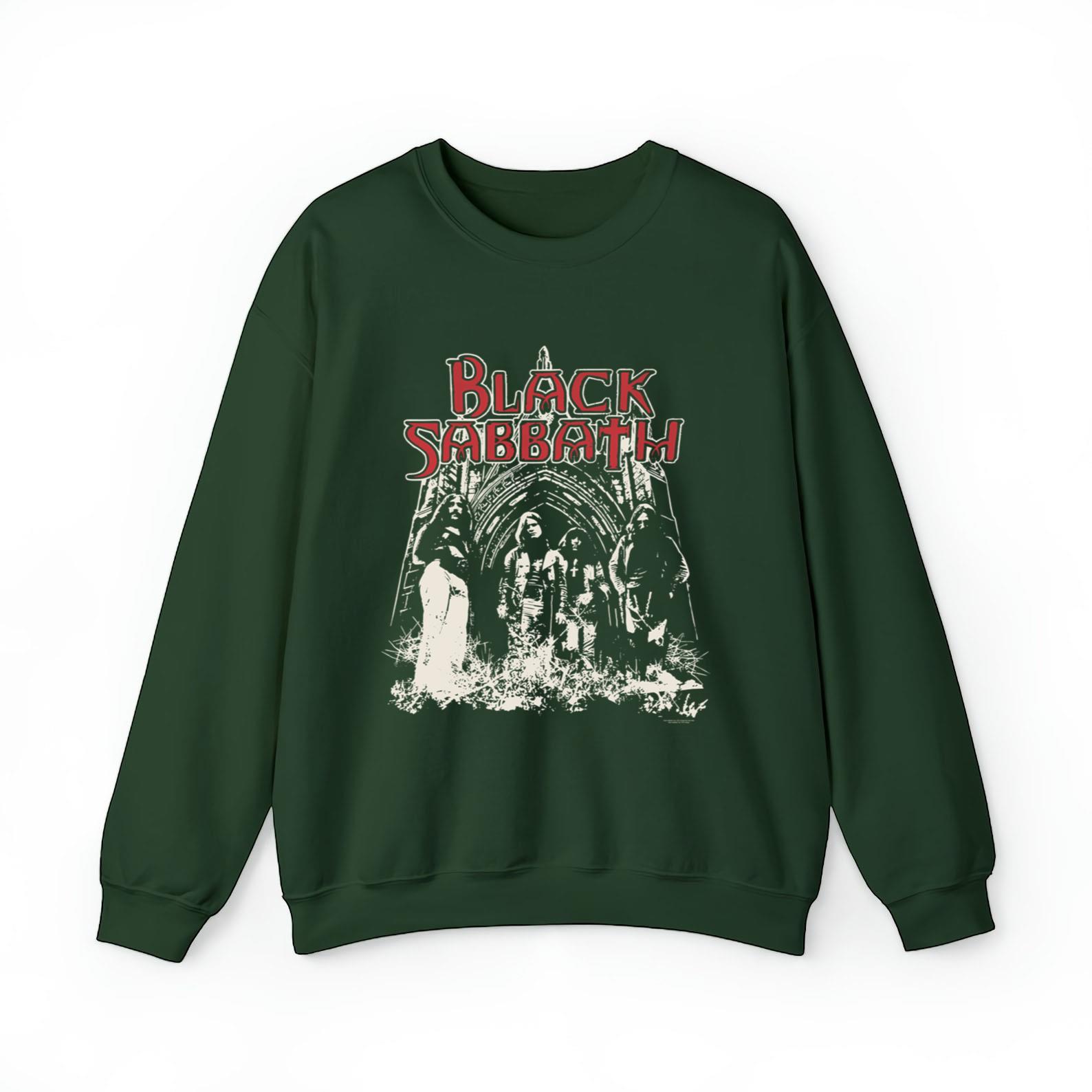 1975 Tour Black Sabbath European Shirt Band, Vintage Black Sabbath Gift